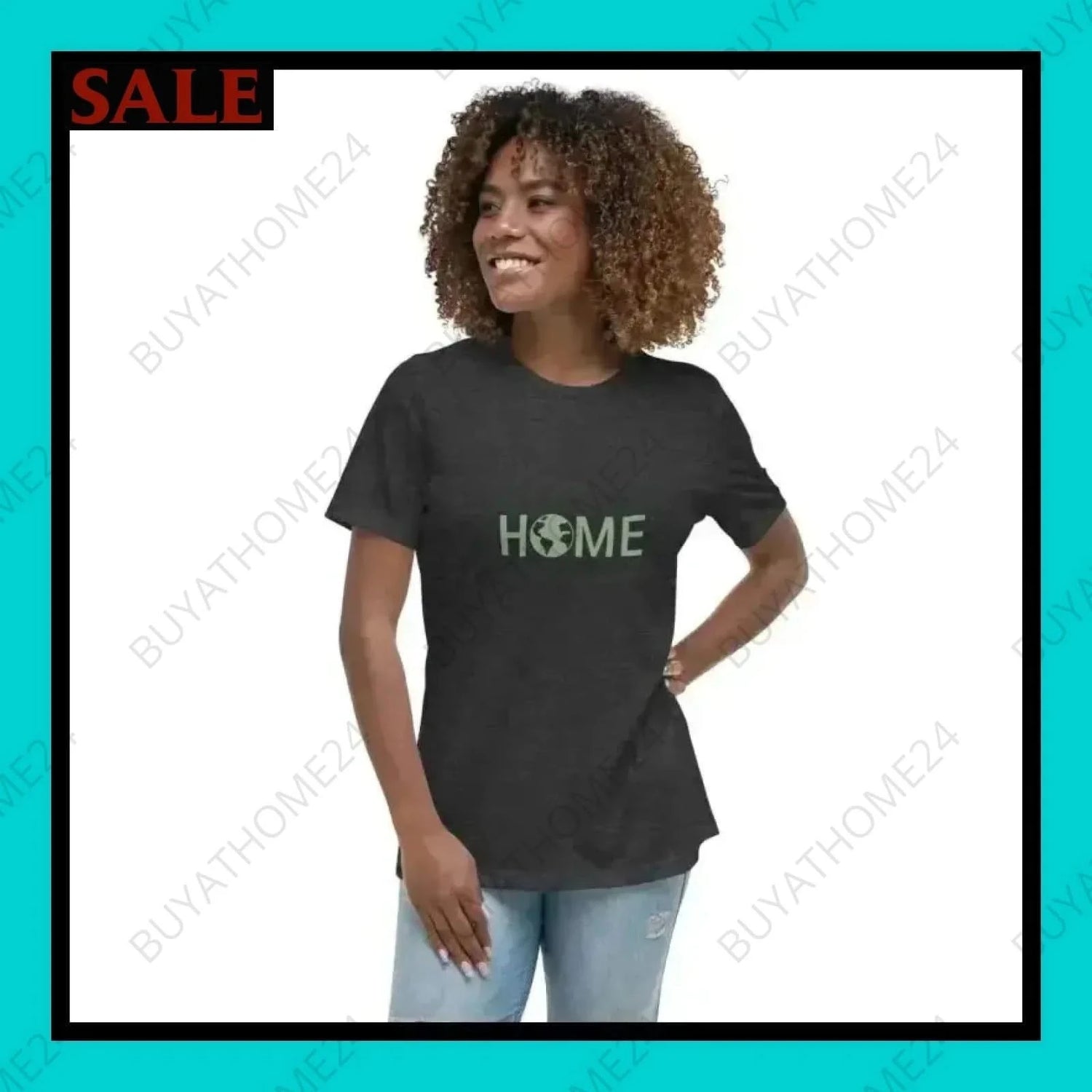 Damen T-Shirt S-3XL - BUYATHOME24 - T-Shirtdruck - GERMANY - DAMENMODE, T-Shirt