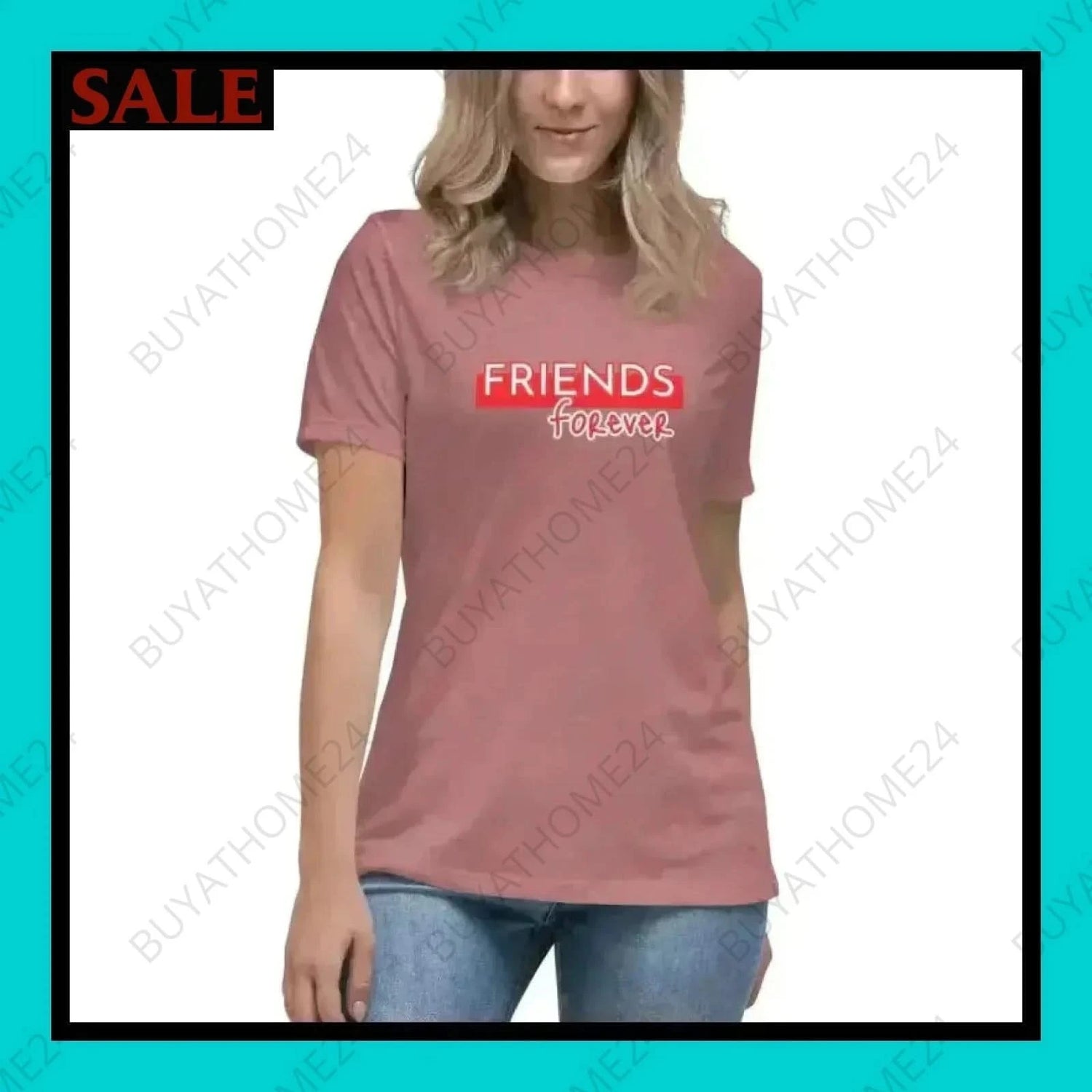 Damen T-Shirt S-3XL - BUYATHOME24 - T-Shirtdruck - GERMANY - DAMENMODE, T-Shirt, YOUR STYLE