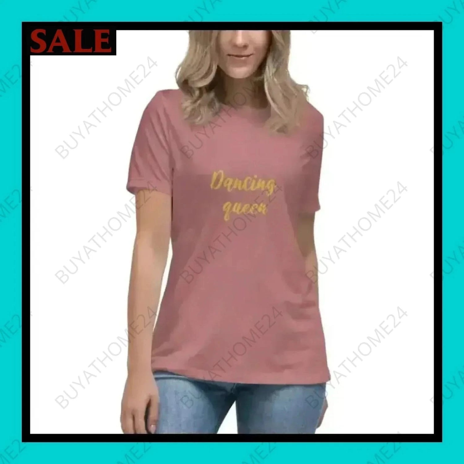 Damen T-Shirt S-3XL - BUYATHOME24 - T-Shirtdruck - GERMANY - DAMENMODE, T-Shirt