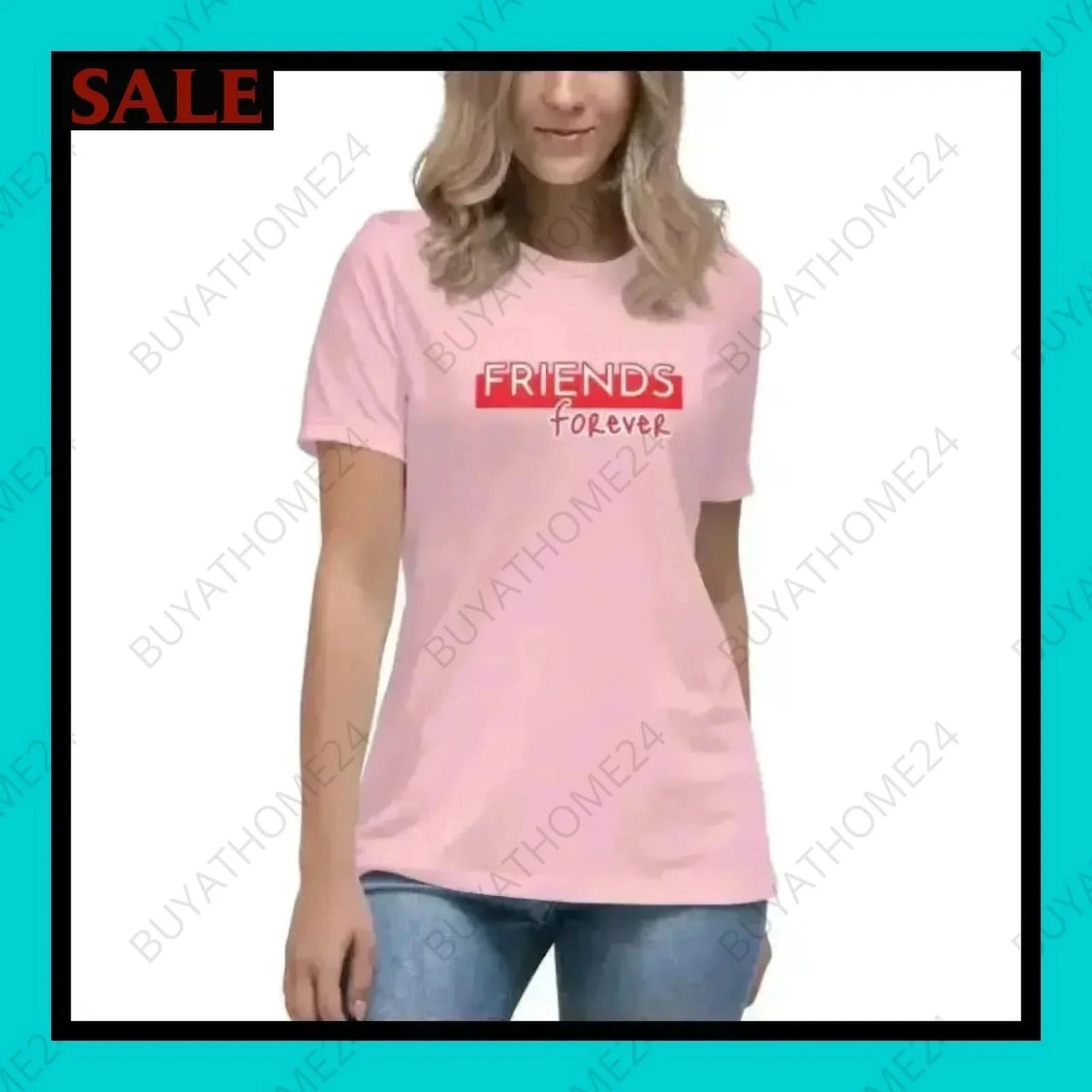 Damen T-Shirt S-3XL - BUYATHOME24 - T-Shirtdruck - GERMANY - DAMENMODE, T-Shirt, YOUR STYLE