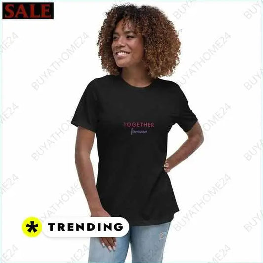 Grafik Rundhalsshirts Damen – Stilvoll & Bequem von BUYATHOME24® BUYATHOME24®