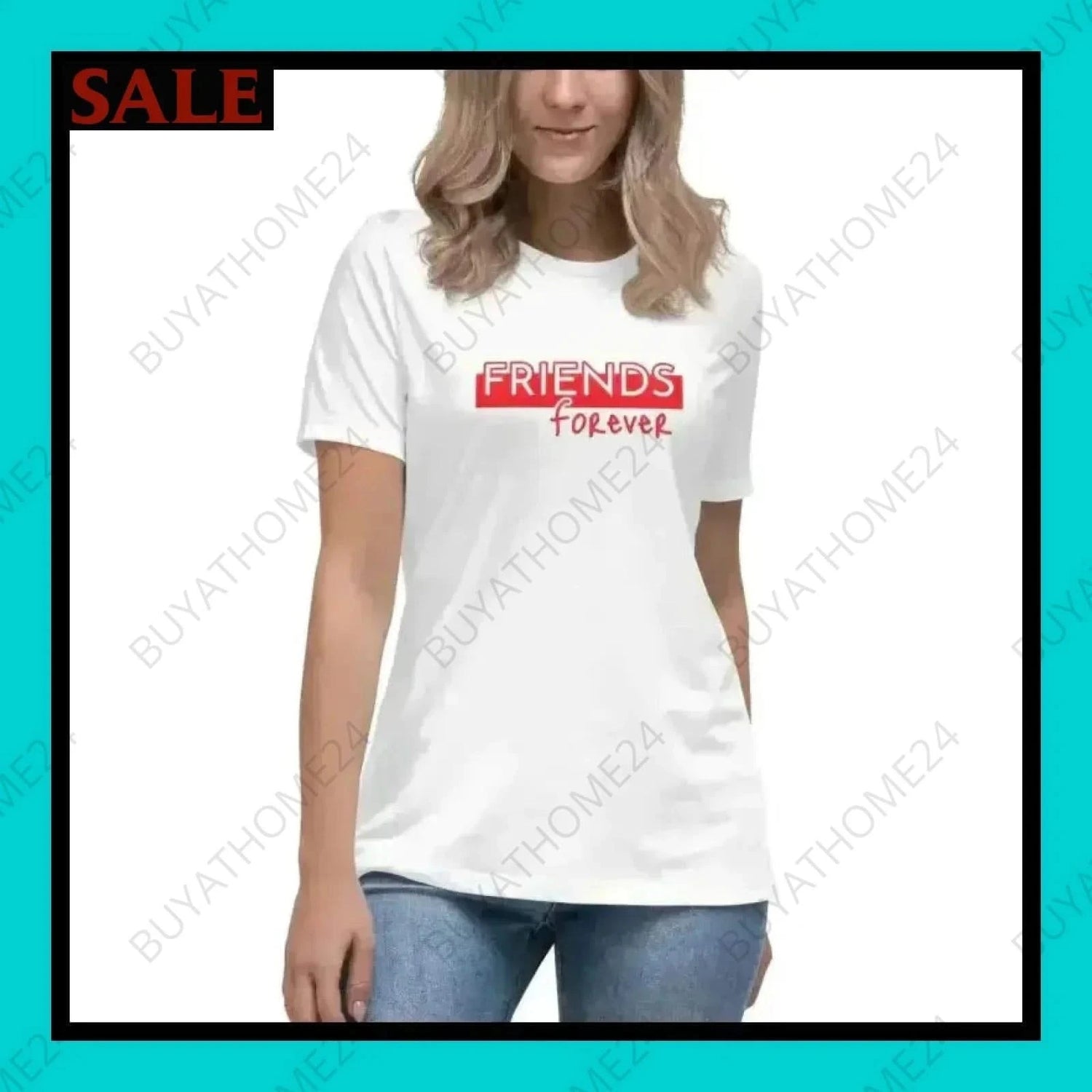 Damen T-Shirt S-3XL - BUYATHOME24 - T-Shirtdruck - GERMANY - DAMENMODE, T-Shirt, YOUR STYLE