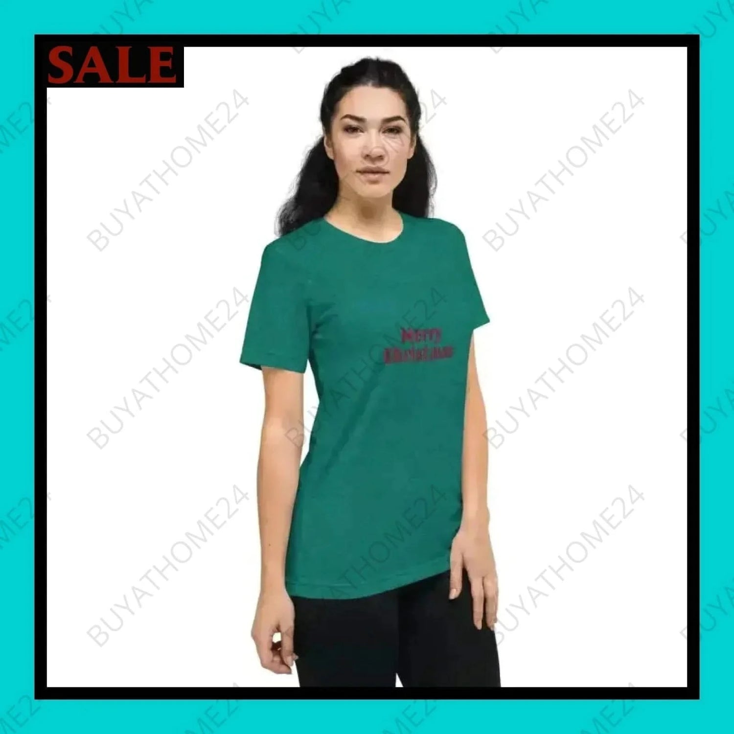 Damen T-Shirt XS-4XL - BUYATHOME24 - T-Shirtdruck - GERMANY - DAMENMODE, T-Shirt, WEIHNACHTEN, YOUR STYLE