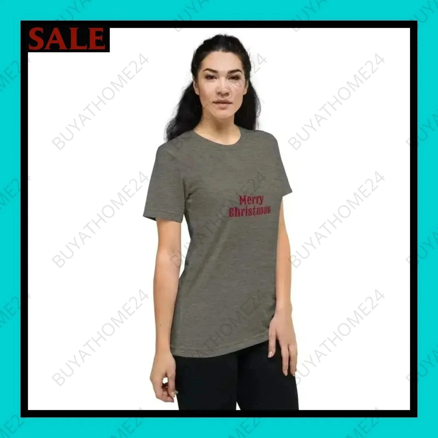 Damen T-Shirt XS-4XL - BUYATHOME24 - T-Shirtdruck - GERMANY - DAMENMODE, T-Shirt, WEIHNACHTEN, YOUR STYLE