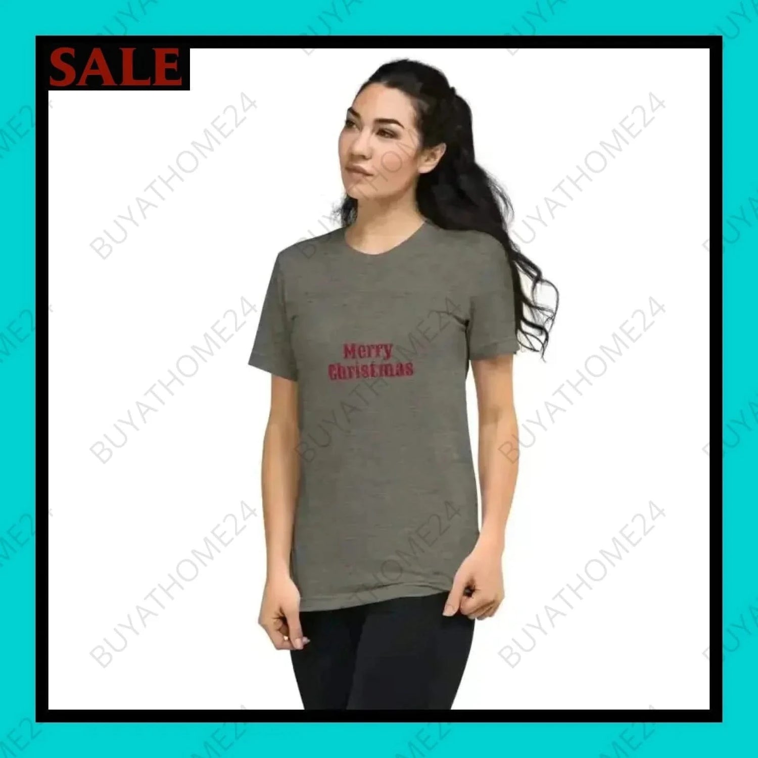 Damen T-Shirt XS-4XL - BUYATHOME24 - T-Shirtdruck - GERMANY - DAMENMODE, T-Shirt, WEIHNACHTEN, YOUR STYLE