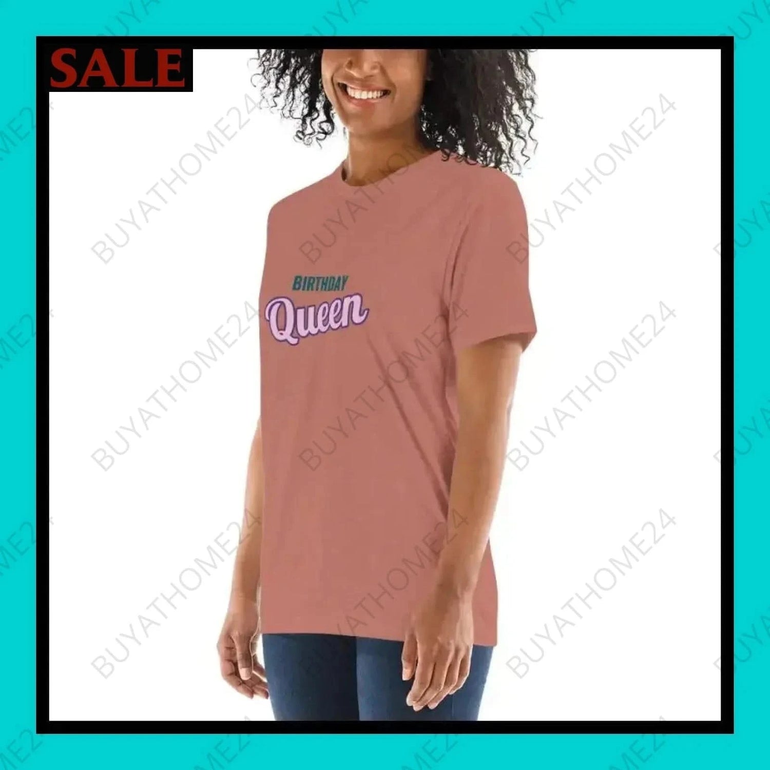 Damen T-Shirt XS-4XL - BUYATHOME24 - T-Shirtdruck - GERMANY - DAMENMODE, GEBURTSTAG, T-Shirt