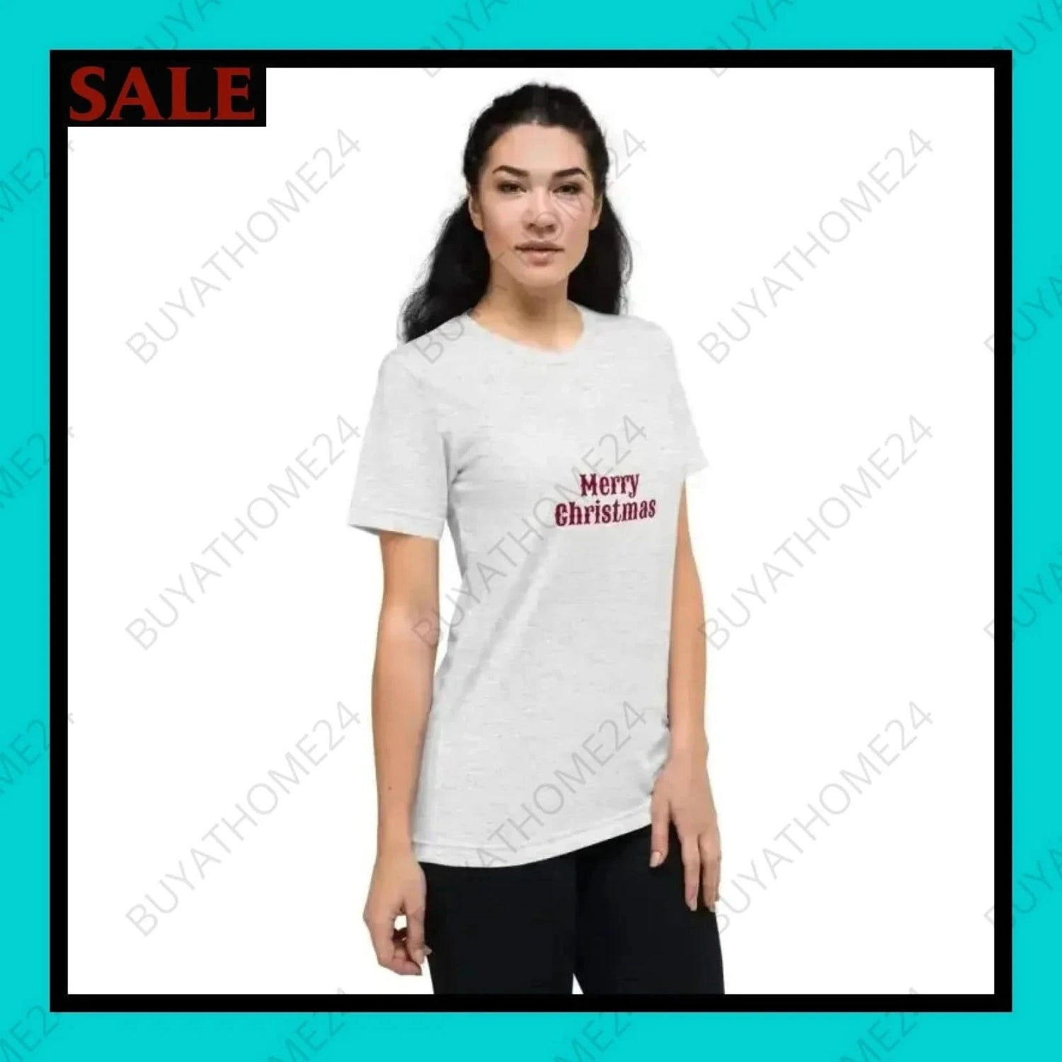 Damen T-Shirt XS-4XL - BUYATHOME24 - T-Shirtdruck - GERMANY - DAMENMODE, T-Shirt, WEIHNACHTEN, YOUR STYLE