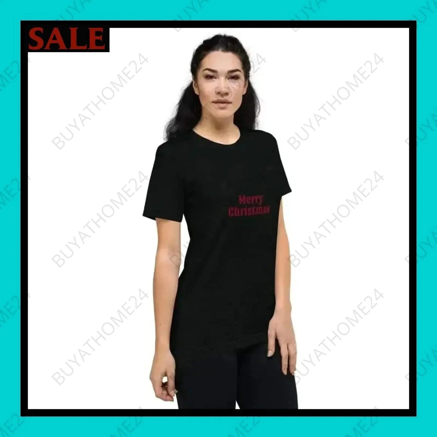 Damen T-Shirt XS-4XL - BUYATHOME24 - T-Shirtdruck - GERMANY - DAMENMODE, T-Shirt, WEIHNACHTEN, YOUR STYLE