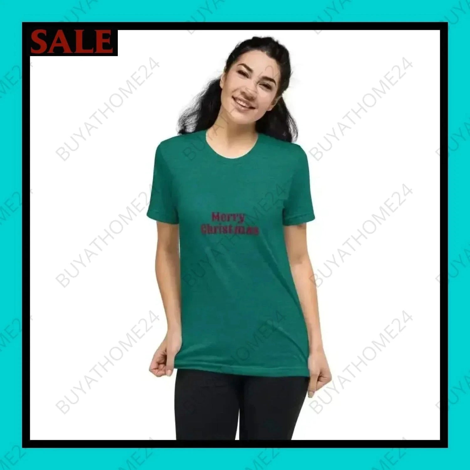 Damen T-Shirt XS-4XL - BUYATHOME24 - T-Shirtdruck - GERMANY - DAMENMODE, T-Shirt, WEIHNACHTEN, YOUR STYLE