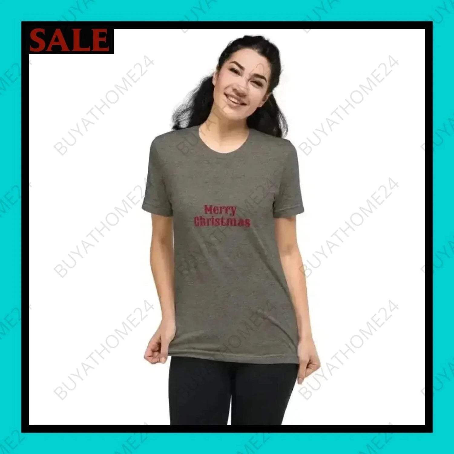 Damen T-Shirt XS-4XL - BUYATHOME24 - T-Shirtdruck - GERMANY - DAMENMODE, T-Shirt, WEIHNACHTEN, YOUR STYLE