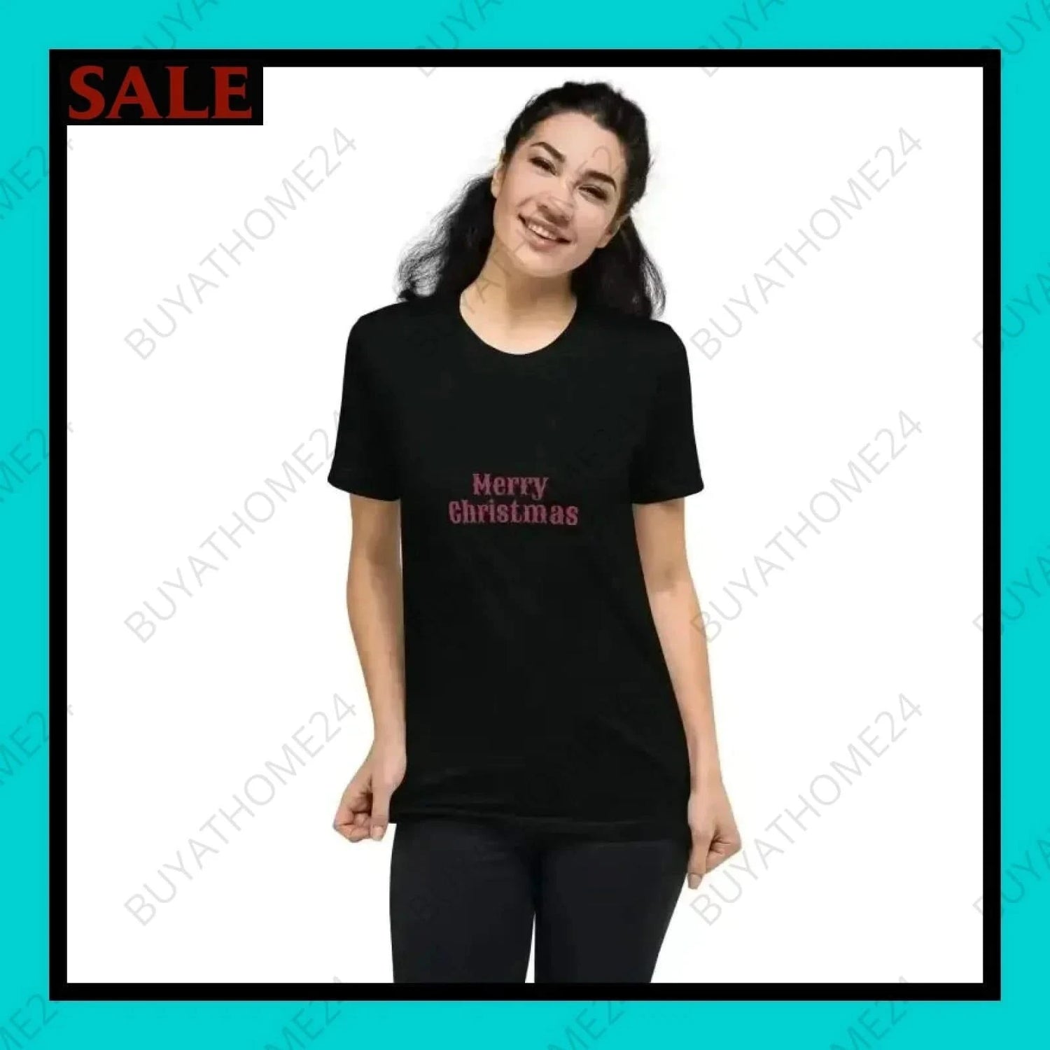 Damen T-Shirt XS-4XL - BUYATHOME24 - T-Shirtdruck - GERMANY - DAMENMODE, T-Shirt, WEIHNACHTEN, YOUR STYLE