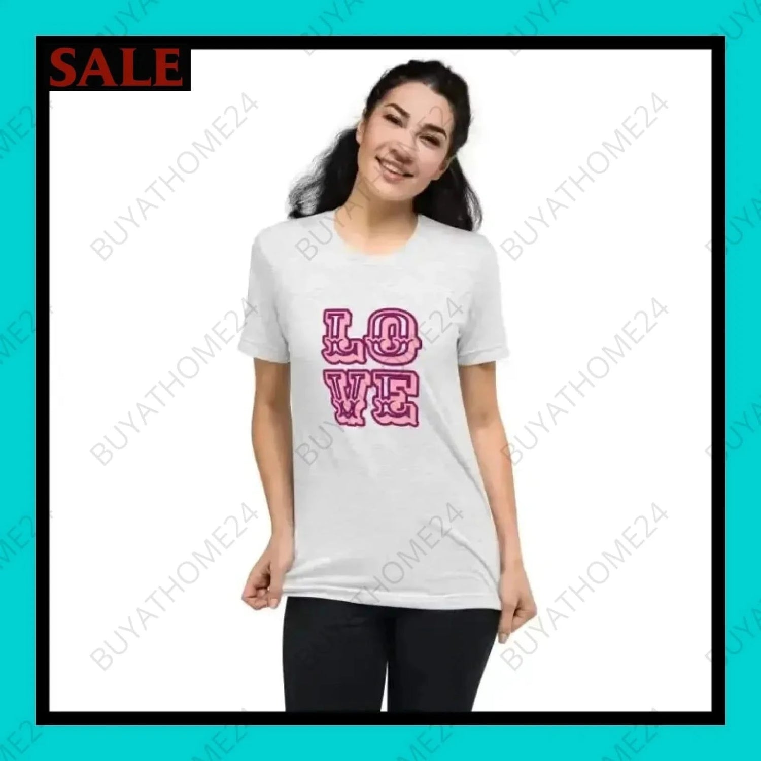 Damen T-Shirt XS-4XL - BUYATHOME24 - T-Shirtdruck - GERMANY - DAMENMODE, T-Shirt, YOUR STYLE