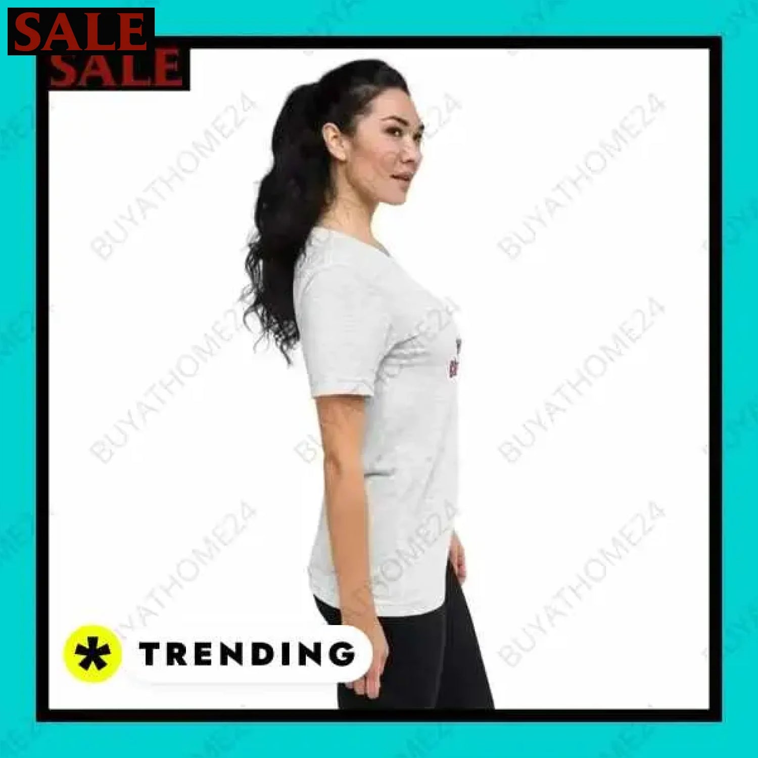 Damen T-Shirt XS-4XL kaufen bei buyathome24 i damen mit Polyester  Textildruck BUYATHOME24, T-Shirts BUYATHOME24, Hoodies BUYATHOME24,  Hosen BUYATHOME24, Jacken BUYATHOME24, Schuhe BUYATHOME24