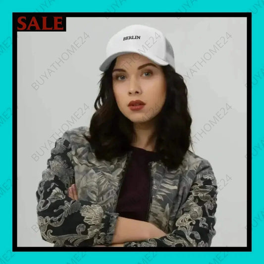 Damen Trucker Cap 54 cm - 60 cm - BUYATHOME24 - bestickt - GERMANY - DAMENMODE, Trucker Cap, YOUR STYLE