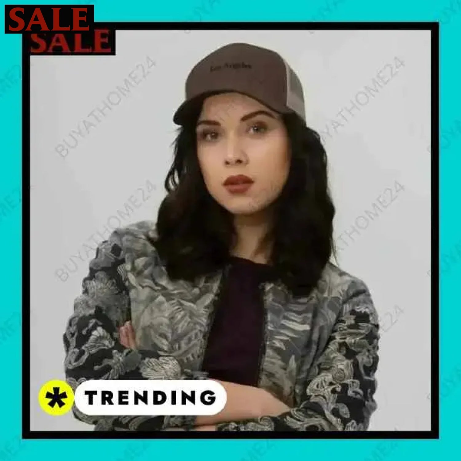 Damen Trucker Cap American Style für Damen und Herren  Textildruck BUYATHOME24, T-Shirts BUYATHOME24, Hoodies BUYATHOME24,  Hosen BUYATHOME24, Jacken BUYATHOME24, Schuhe BUYATHOME24