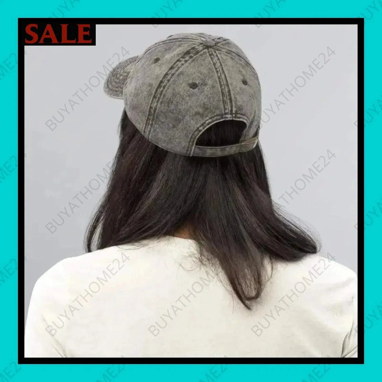 Damen Vintage Cap 47 cm - 59 cm - BUYATHOME24 - Capdruck - GERMANY - DAMENMODE, Vintage Cap, YOUR STYLE