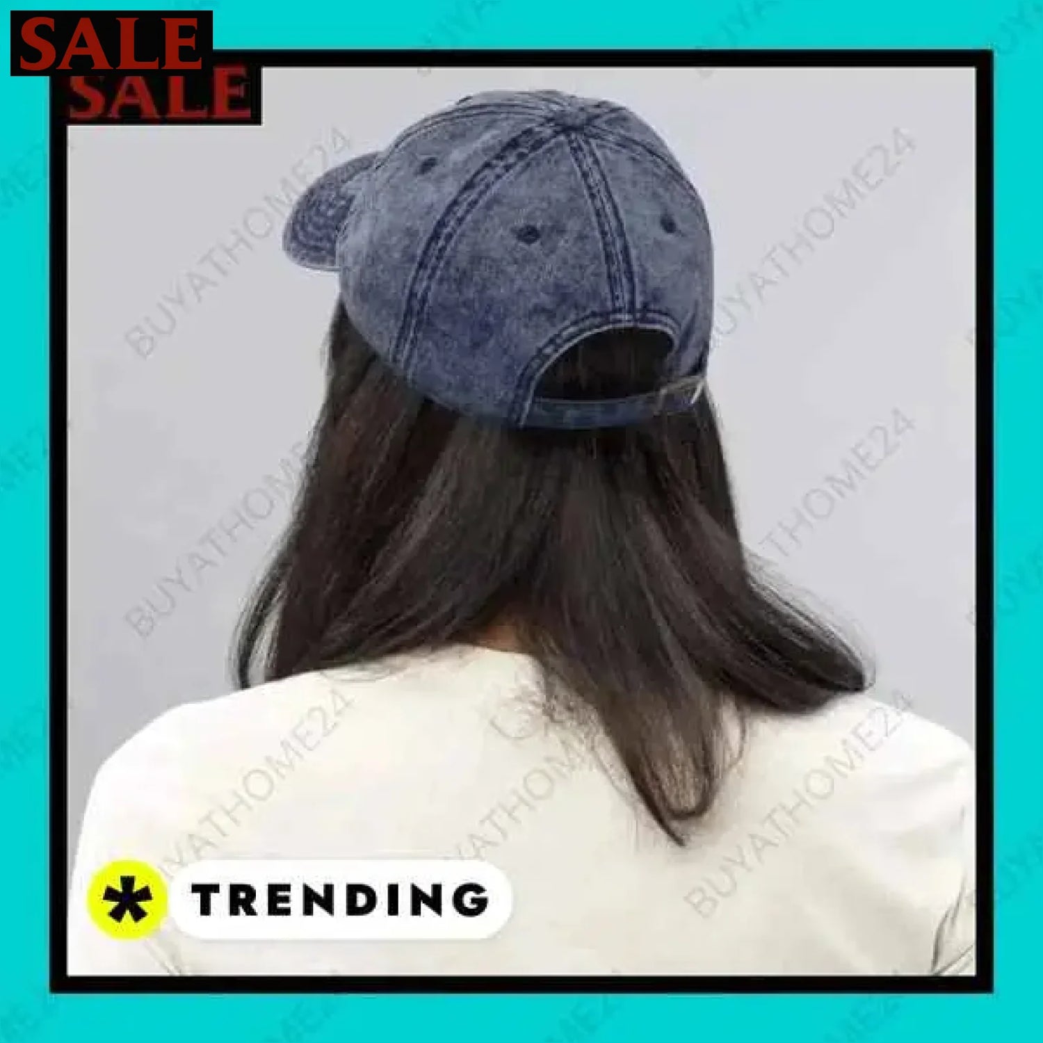 •  Jeans Baseball Cap I Herren & Damen Vintage Cap 47 cm - 59 cm  Textildruck BUYATHOME24, T-Shirts BUYATHOME24, Hoodies BUYATHOME24,  Hosen BUYATHOME24, Jacken BUYATHOME24, Schuhe BUYATHOME24