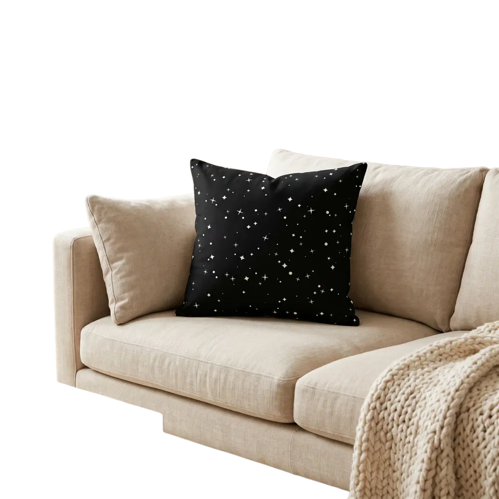 Deko- und Sofakissen aus Polyester in drei Größen, waschbar, bequemes Bettkissen und Sofakissen von BUYATHOME24