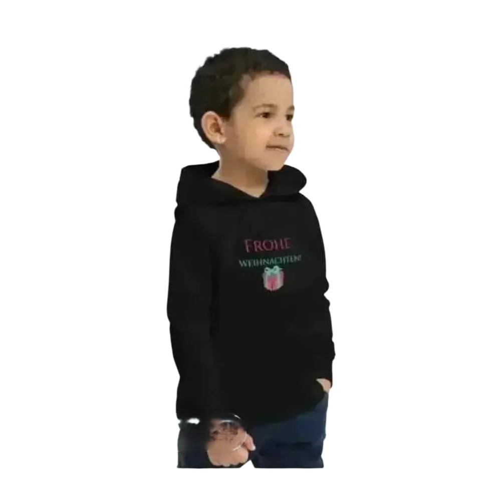 Unisex Kinder Hoodie aus Baumwolle mit Weihnachtsgrafik, geeignet für Jungen im Alter von 4 bis 12 Jahren, von BUYATHOME24.