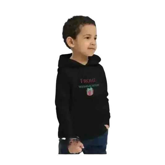 Unisex Kinder Hoodie aus Baumwolle mit Weihnachtsgrafik, geeignet für Jungen im Alter von 4 bis 12 Jahren, von BUYATHOME24.
