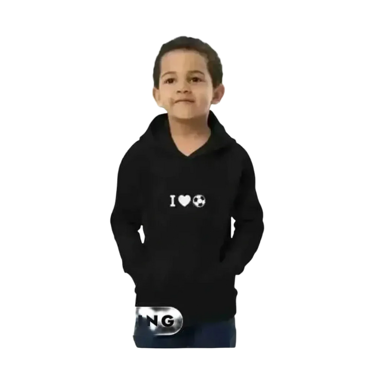 Grafik- unisex Kinder Hoodie aus Baumwolle, Jungen, 4-12 Jahre, bequemer Kapuzenpullover für Kinder.
