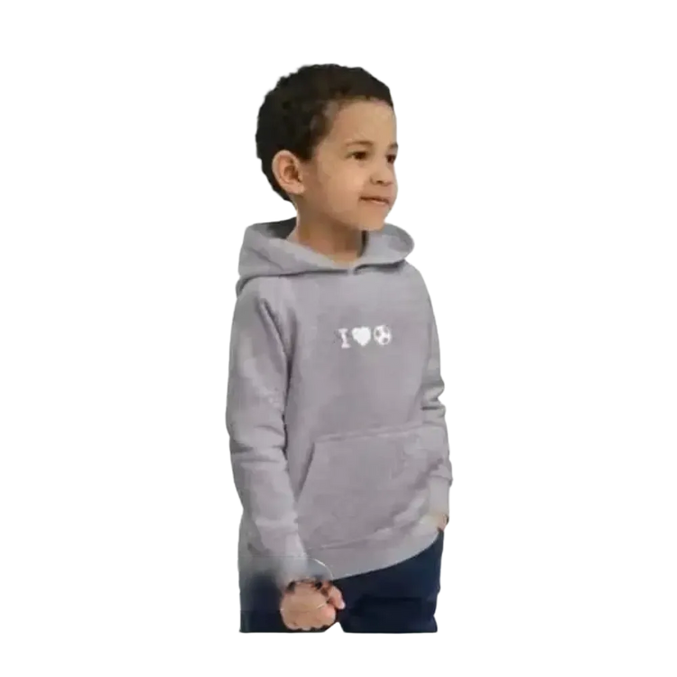 Unisex Kinder-Fußball-Hoodie aus Baumwolle, Grafikdesign, für Jungen und Mädchen, 4-12 Jahre, bequemer Hoodie von BUYATHOME24