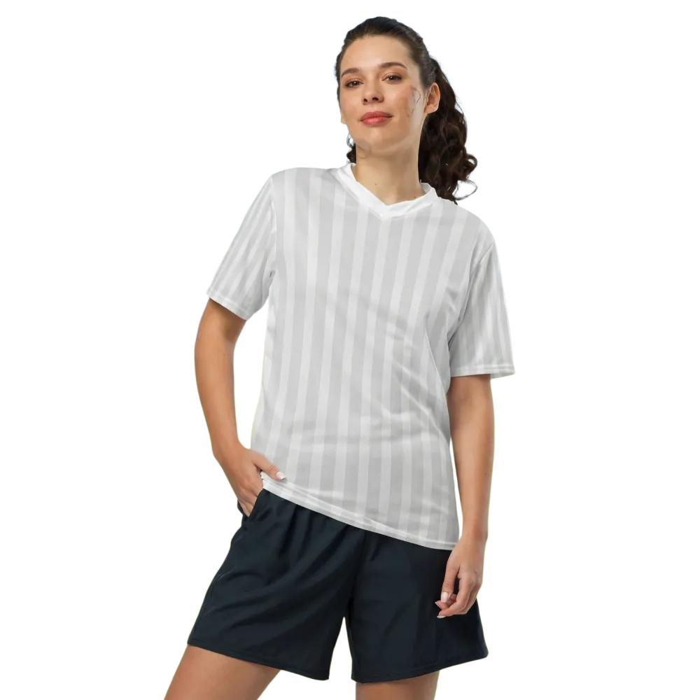 Unisex Fußball T-Shirt mit V-Ausschnitt, schnelltrocknend, bedruckbar in 2XS-6XL, von BUYATHOME24, leichtes Sportshirt in Schwarz