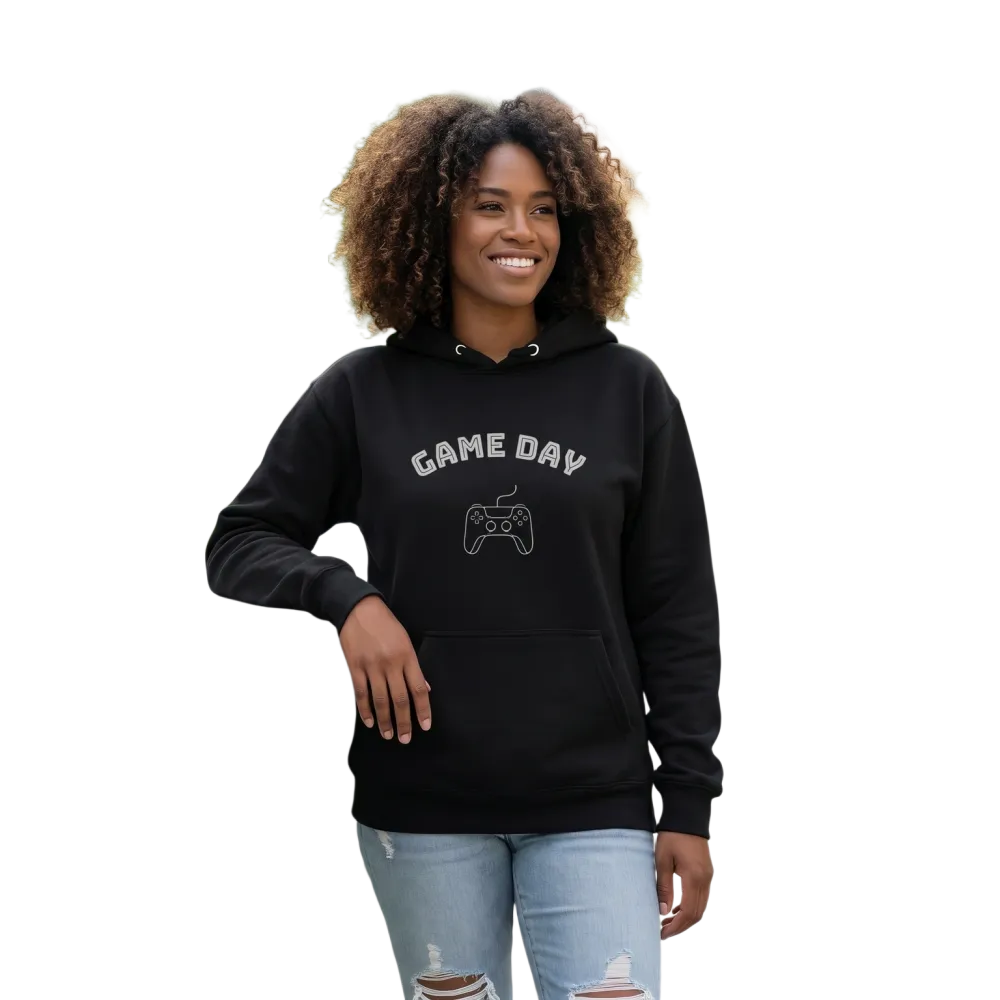 Grafik-Gaming-Hoodie für Herren und Damen, unisex Kapuzenpullover mit Druck in S-3XL, bequem und stylisch von BUYATHOME24