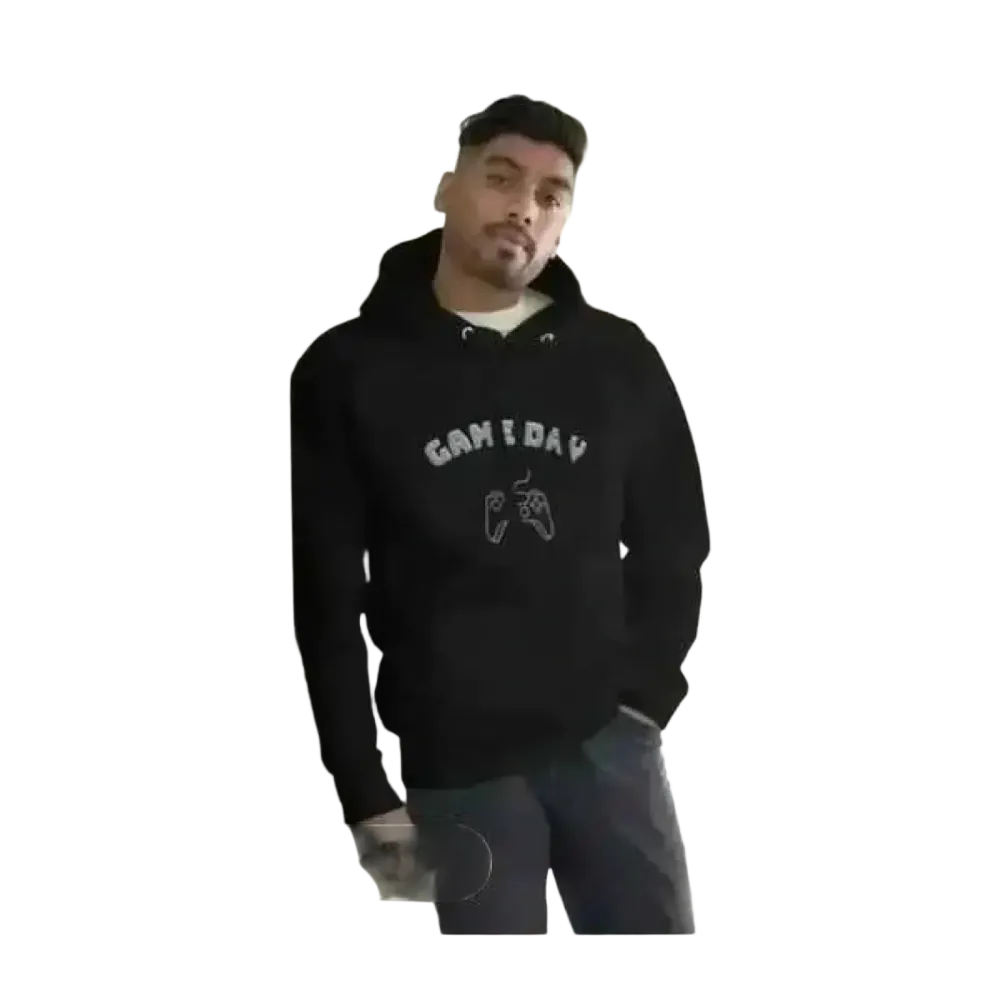 Grafik Unisex Hoodie von BUYATHOME24 aus Baumwolle, bequem und stilvoll, für Herren und Damen, personalisierbar, in S-3XL