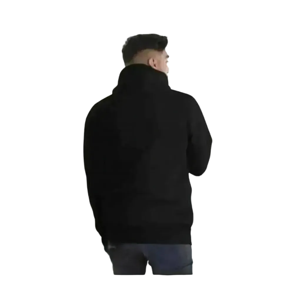 Grafik Unisex Hoodie aus Baumwolle von BUYATHOME24, komfortabler Kapuzenpullover für Herren und Damen, personalisierbar, in S-3XL