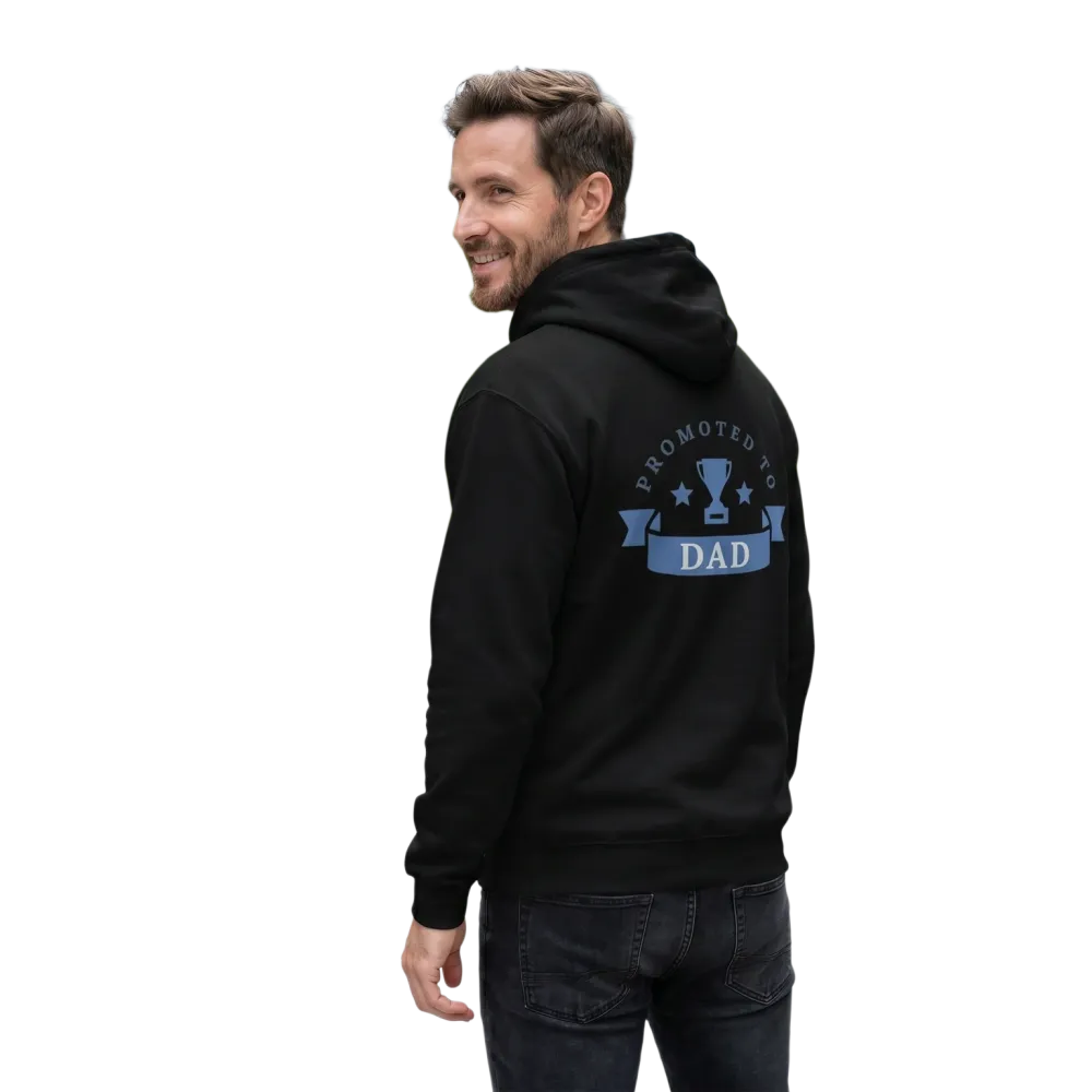 Grauer Herren-Grafik-Hoodie von BUYATHOME24, Geburtstag Kapuzenpullover, unisex, bequem, Größe S-5XL, kuscheliges Sweatshirt
