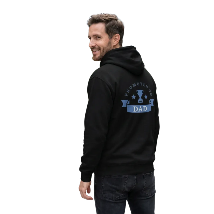Grauer Herren-Grafik-Hoodie von BUYATHOME24, Geburtstag Kapuzenpullover, unisex, bequem, Größe S-5XL, kuscheliges Sweatshirt