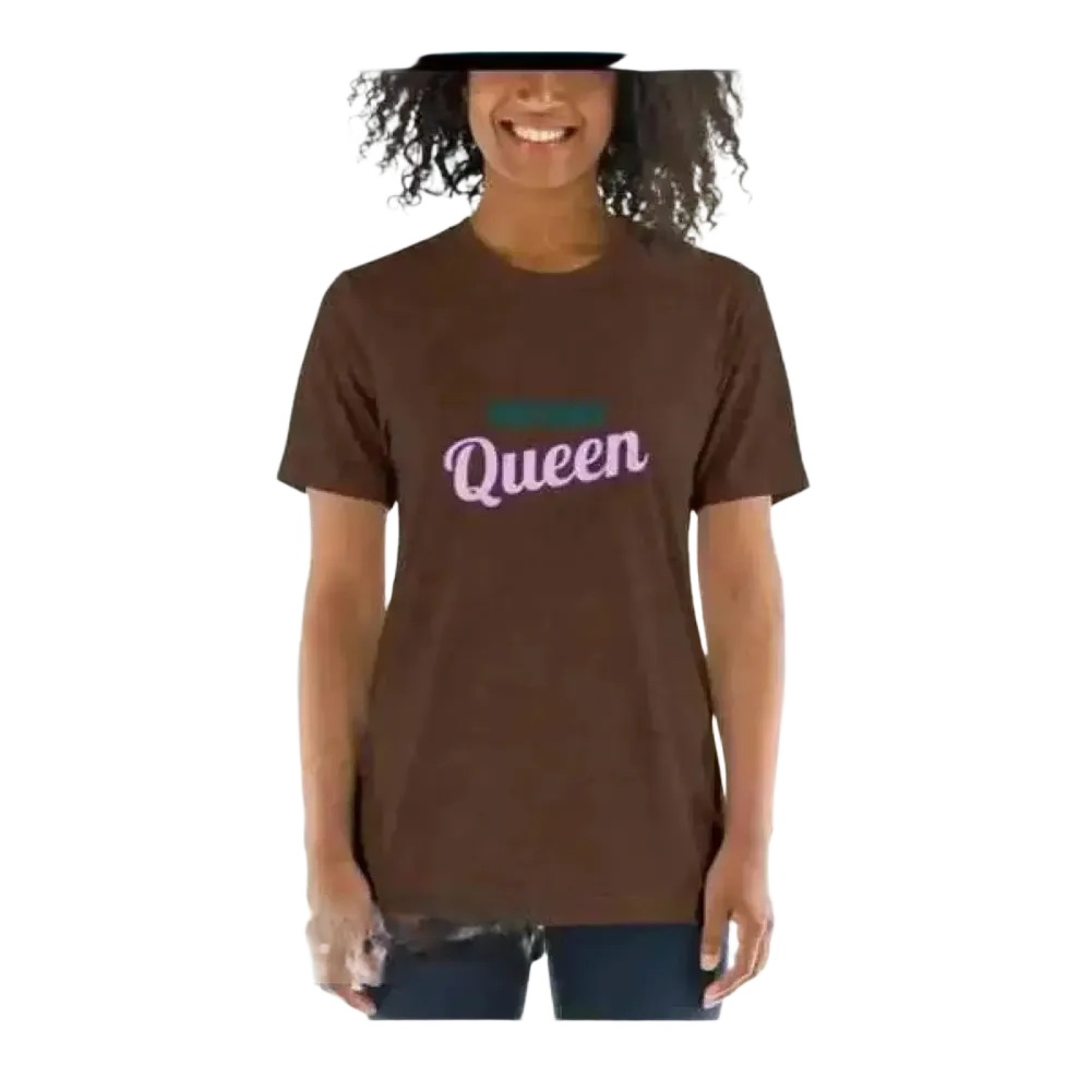 Damen Geburtstag Rundhalsshirt mit Grafiken in Braun, Kurzarm, verfügbar in XS bis 3XL, von BUYATHOME24.