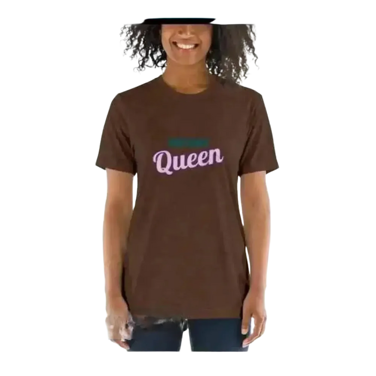 Damen Geburtstag Rundhalsshirt mit Grafiken in Braun, Kurzarm, verfügbar in XS bis 3XL, von BUYATHOME24.