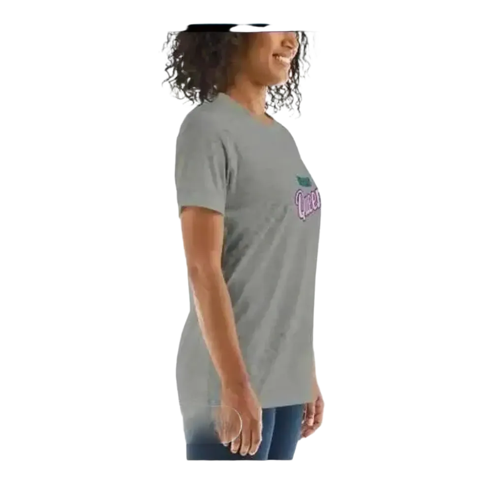 Grafik Damen T-Shirt in verschiedenen Größen, kurzarm, Rundhals, XS-3XL, bequeme Damenmode von BUYATHOME24