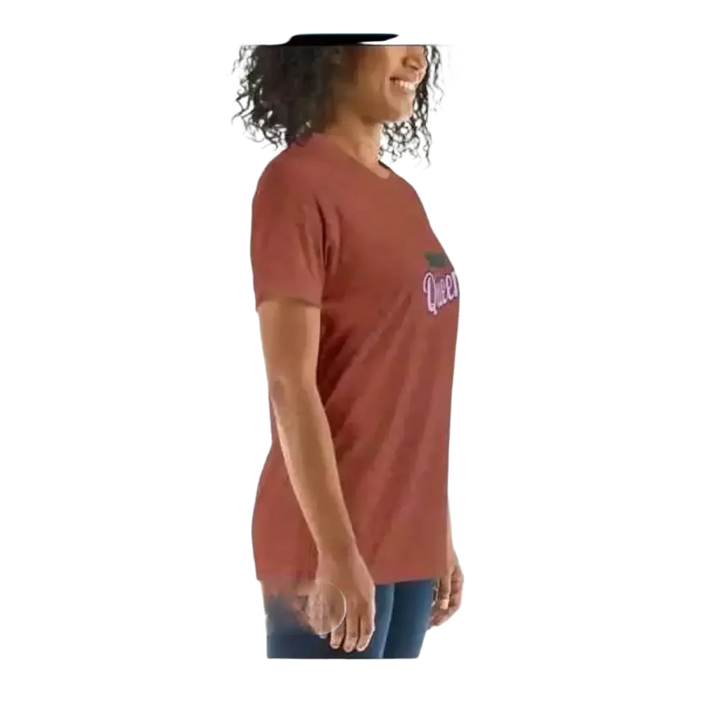 Grafik Damen T-Shirt in verschiedenen Größen, rundhals, Kurzarm, von BUYATHOME24, modisches Damen-Shirt für Geburtstag.