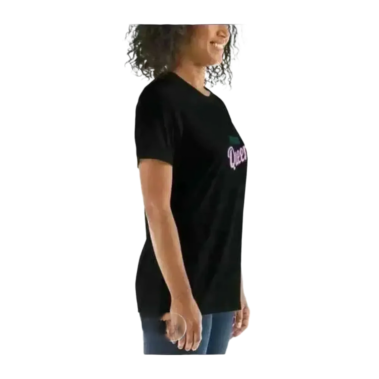 Grafik Damen T-Shirt in verschiedenen Größen, kurzärmelig, Geburtstag Motiv, von BUYATHOME24, bequem und stylisch für Damen.