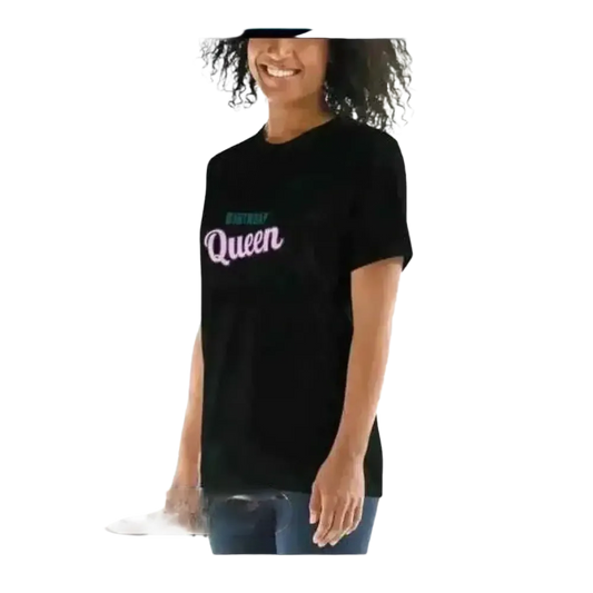 Grafik Damen T-Shirt in verschiedenen Größen, Kurzarm, Rundhals, für Geburtstag, von BUYATHOME24, modisch und bequem.