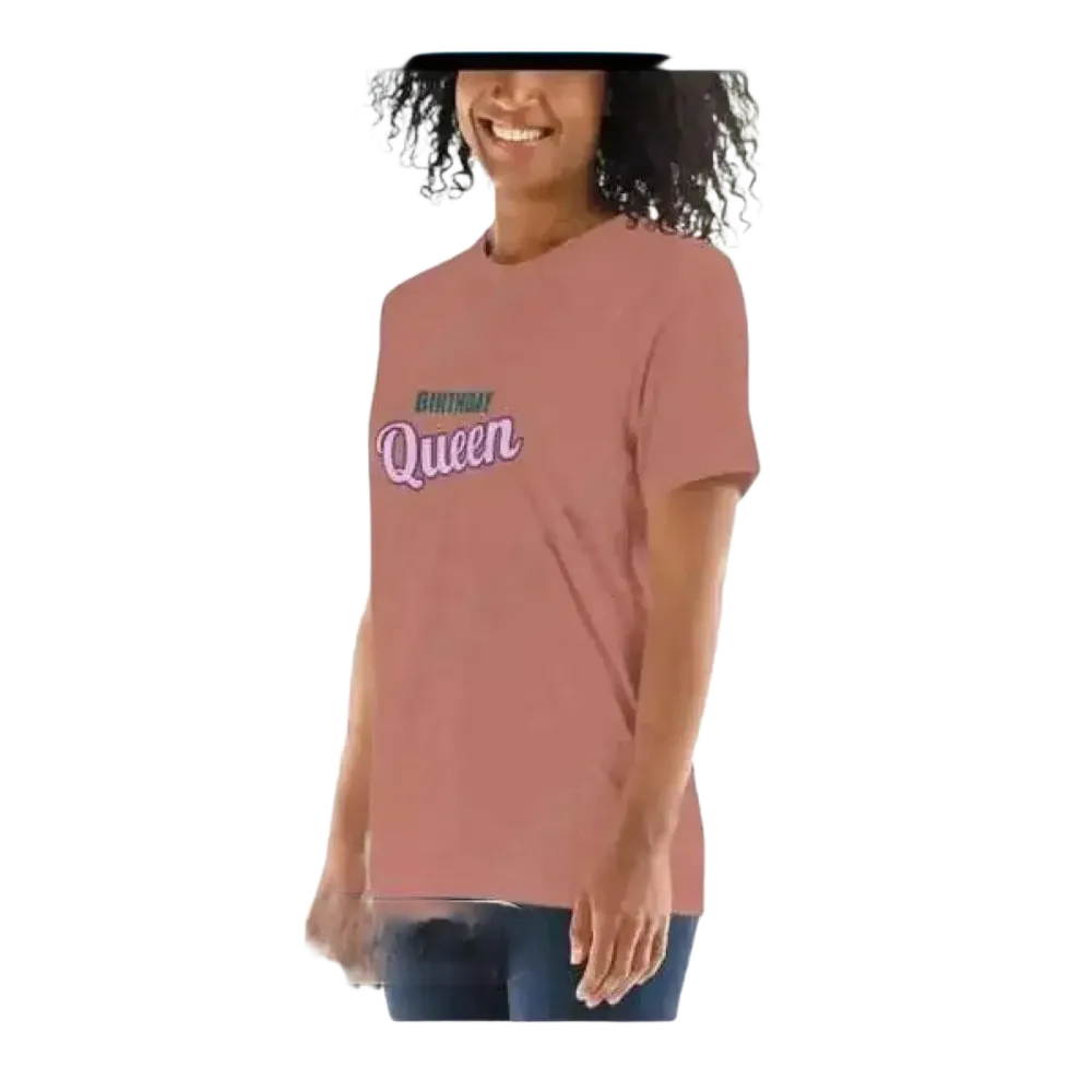 Grafik Damen T-Shirt in verschiedenen Größen, Kurzarm, runder Halsausschnitt, weißes Shirt von BUYATHOME24