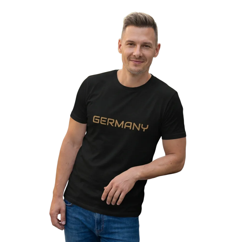 Graffiti-Grafik Unisex T-Shirt aus Baumwolle, S-5XL, rundhals, in verschiedenen Größen, schwarzes Design auf hellem Hintergrund