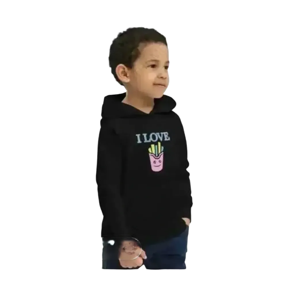 Grafik Kinder-Hoodie für Jungen und Mädchen aus Baumwolle, unisex, für Kinder von 4 bis 12 Jahren, mit buntem Design