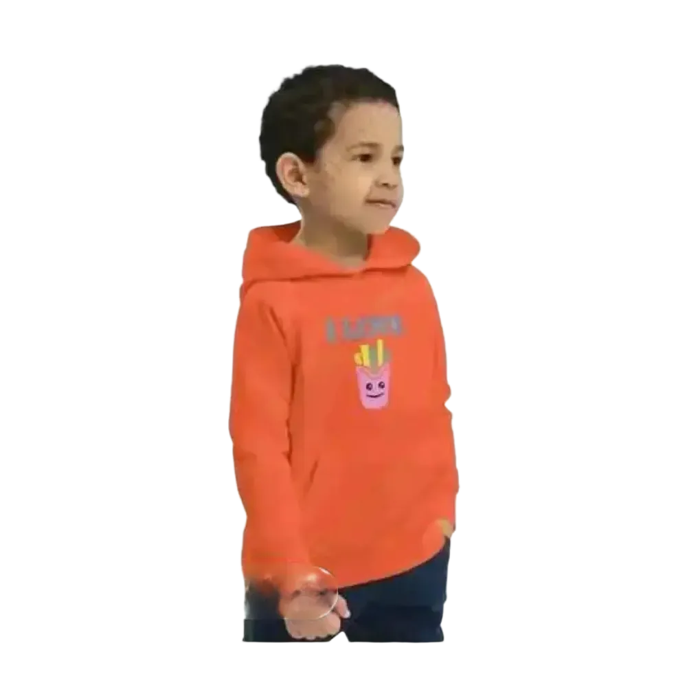 Grafik Kinder Hoodie für Jungen und Mädchen, Baumwolle, Unisex, 4-12 Jahre, mit buntem Baum-Design