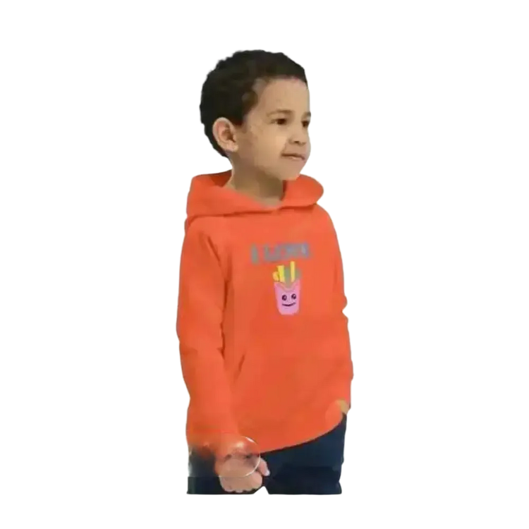 Grafik Kinder Hoodie für Jungen und Mädchen, Baumwolle, Unisex, 4-12 Jahre, mit buntem Baum-Design