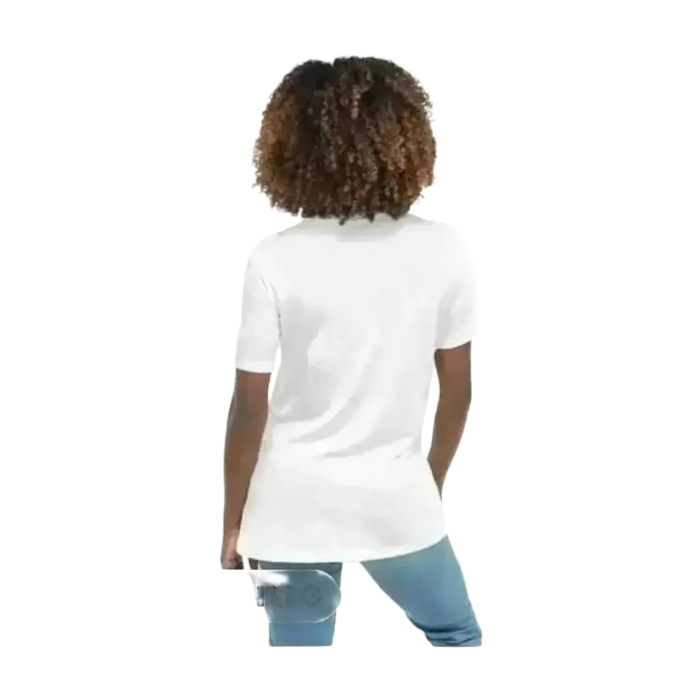 Grafik Damen T-Shirt aus Baumwolle, personalisierbar, in S-3XL, modernes Design, bequemes Damen T-Shirt von BUYATHOME24