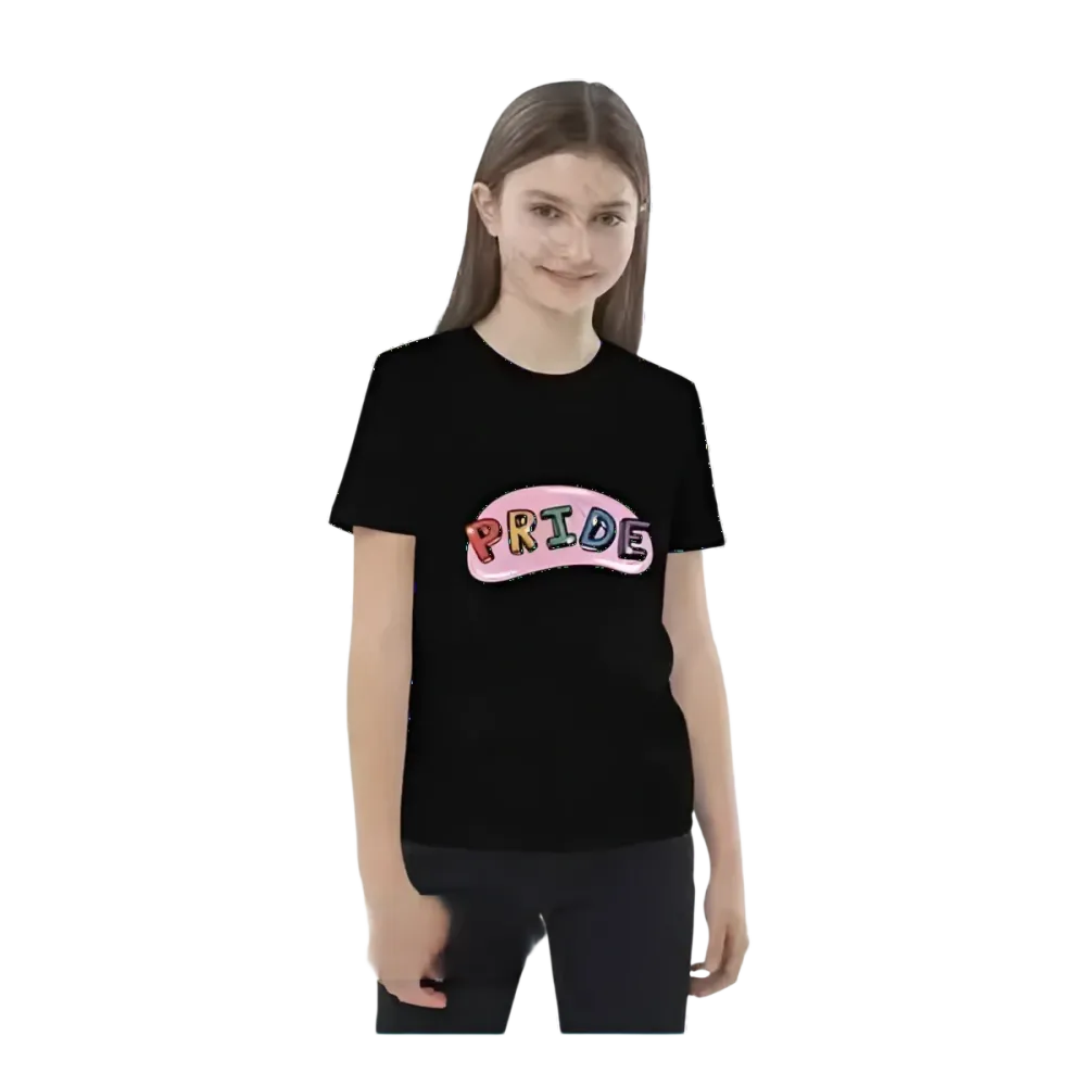 Buntes Kinder-Grafikshirt für Jungen und Mädchen, Kurzarm, Rundhals, unisex, geeignet für 3-14 Jahre, von BUYATHOME24