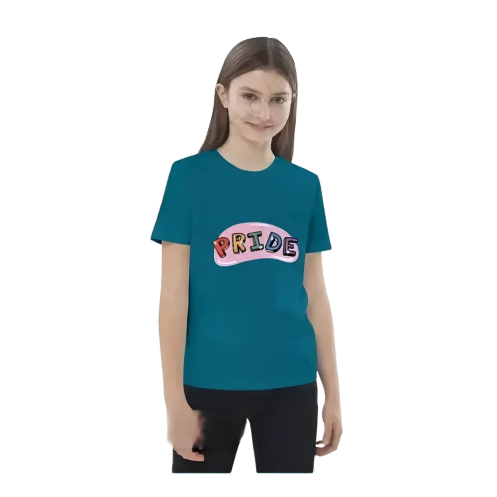 Kinder-Grafikshirt, kurzärmeliges Unisex-T-Shirt für Mädchen und Jungen, 3-14 Jahre, mit buntem Druck, von BUYATHOME24