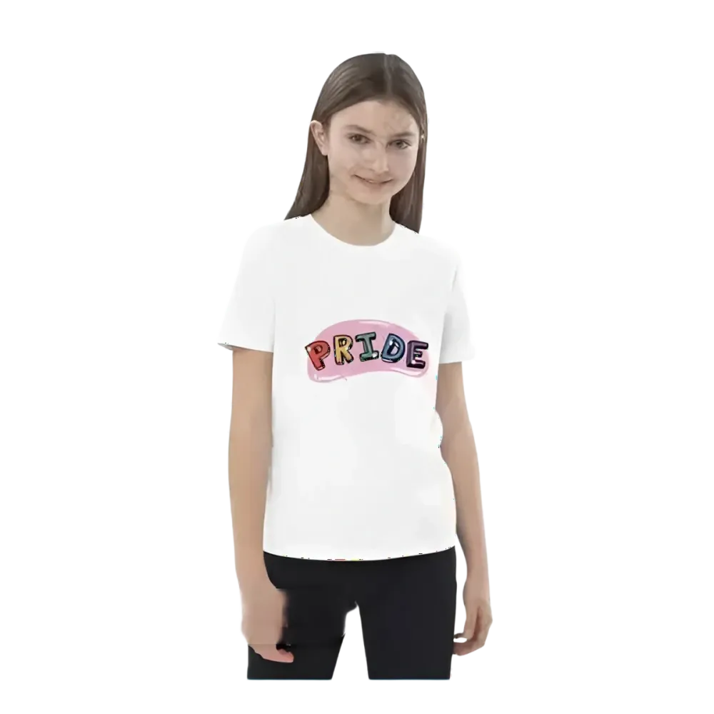 Buntes Grafik-Kurzarmshirt für Kinder von BUYATHOME24, Unisex T-Shirt für Mädchen und Jungen im Alter von 3-14 Jahren
