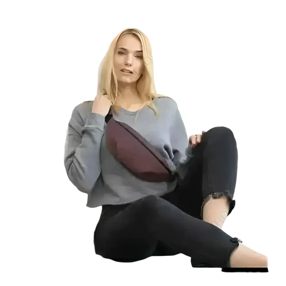 Wasserfeste Bauchtasche aus Polyester für Herren und Damen, unisex, 70-133 cm Gurtlänge, flexible Gürteltasche von BUYATHOME24