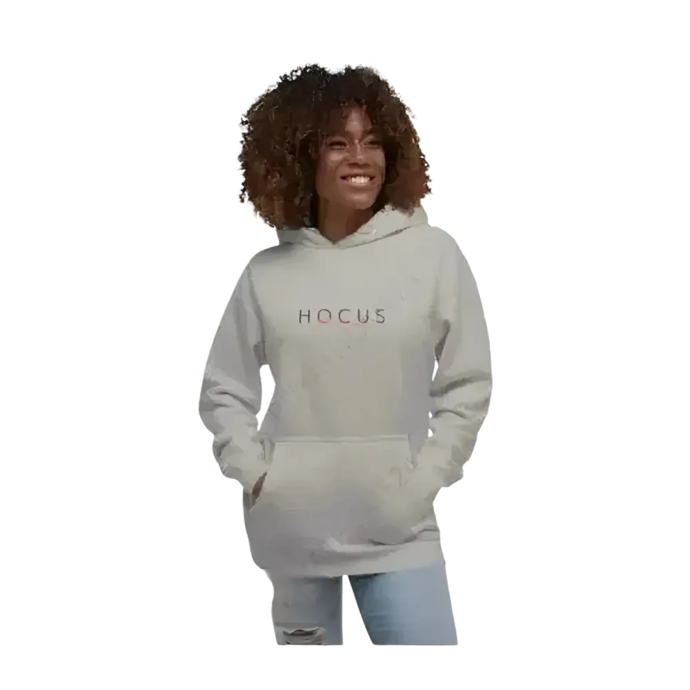 Damen Halloween Kapuzenpullover aus Baumwolle in S bis 3XL, bequemer Hoodie von BUYATHOME24 mit Halloween-Motiv.