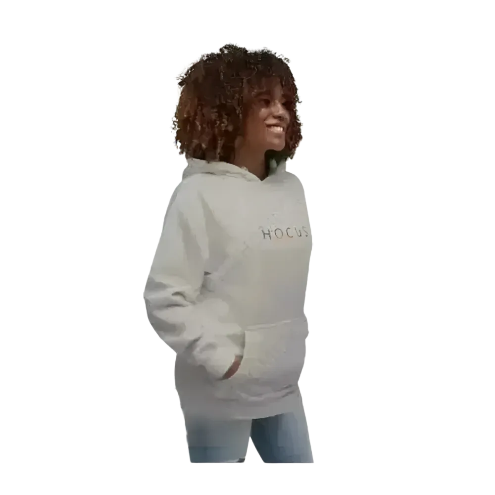 Damen Halloween Kapuzenpullover von BUYATHOME24 in S bis 3XL, aus Baumwolle, mit Kapuze und bequemem Schnitt.